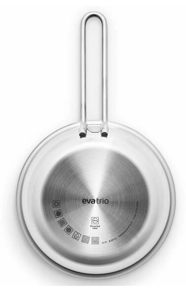 Eva Solo Padella 20cm Stainless Steel Inox Riciclato 90% x Gas Elettrico Induzione
