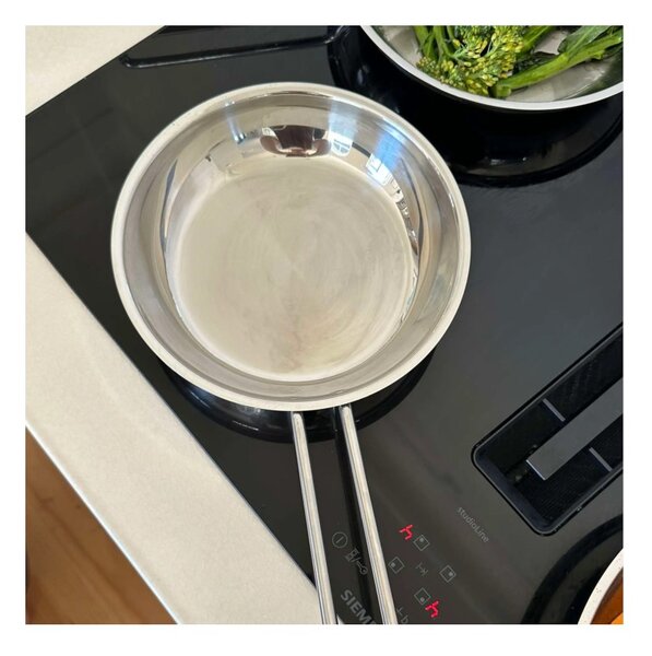 Eva Solo Padella 28cm Stainless Steel Inox Riciclato 90% x Gas Elettrico Induzione