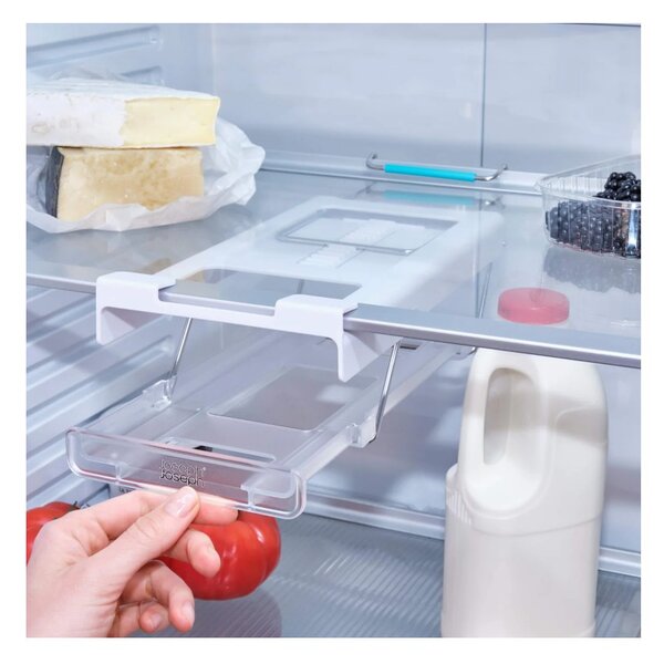Joseph Joseph FridgeStore Can Dispenser Porta Lattine Pieghevole Sotto Ripiano Frigorifero