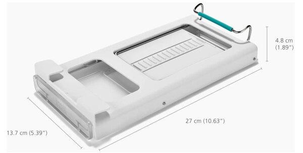 Joseph Joseph FridgeStore Can Dispenser Porta Lattine Pieghevole Sotto Ripiano Frigorifero