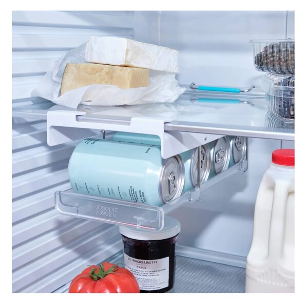 Joseph Joseph FridgeStore Can Dispenser Porta Lattine Pieghevole Sotto Ripiano Frigorifero