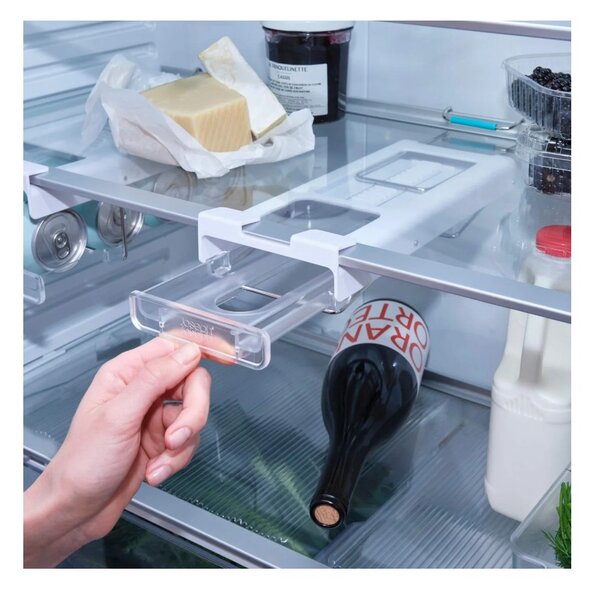 Joseph Joseph FridgeStore Bottle Holder Porta Bottiglie Pieghevole Sotto Ripiano Frigorifero