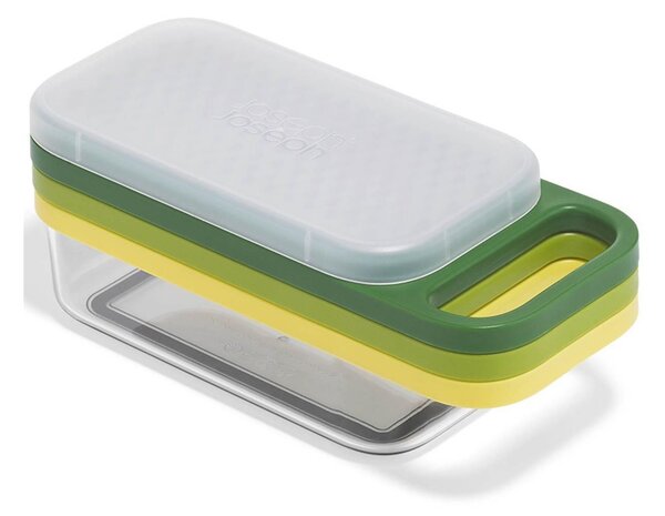 Joseph Joseph Multi-Grate & Store 3-in-1 Grate Set Grattugia 3in1 con Contenitore