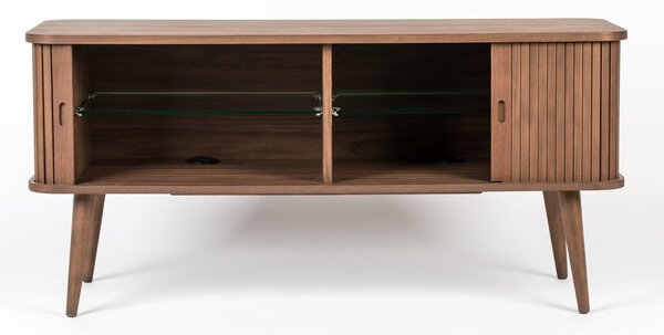 Cassettiera marrone con ante scorrevoli Barbier - Zuiver