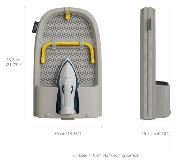 Joseph Joseph Pocket Max 110 Ecru Asse da Stiro Pieghevole