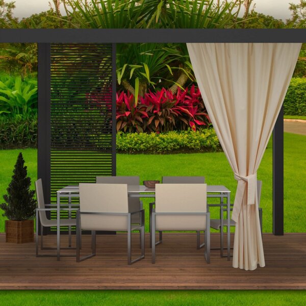 Tenda da giardino sulla terrazza MIG17 beige