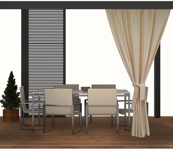 Tenda da giardino sulla terrazza MIG17 beige