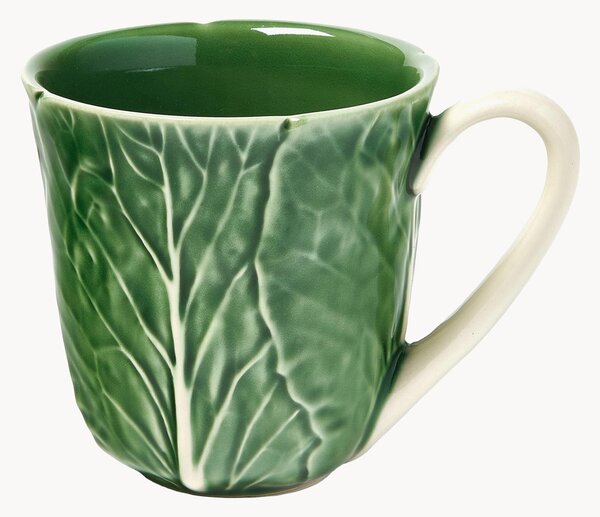 Set di 4 tazze dipinte a mano Cabbage