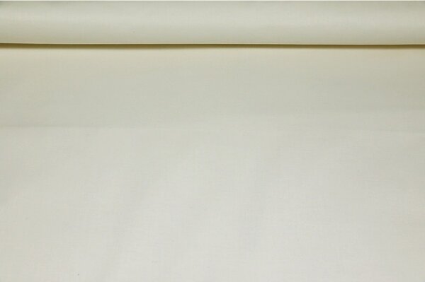 Tessuto 100% cotone al metro - tela - crema, h. 140 cm