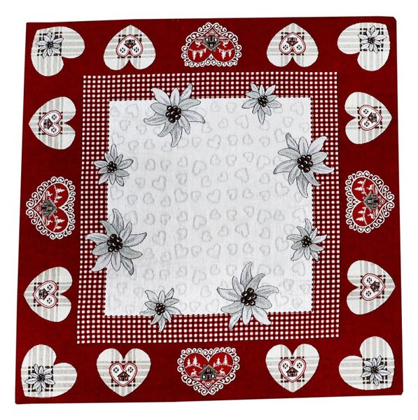 Tovaglia Gobelin 90x90 cm Chenille IT026