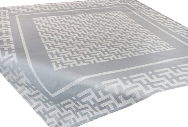 Tovaglia Gobelin Glamour grigio 90x90 cm Chenille IT105