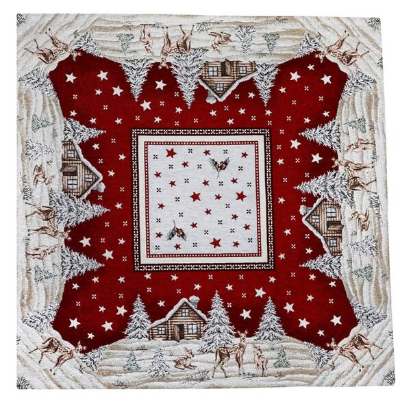 Tovaglia Gobelin 90x90 cm Chenille IT029
