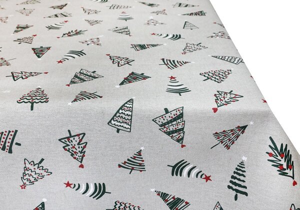 Tessuto al metro - tela - albero di Natale, altezza 140 cm