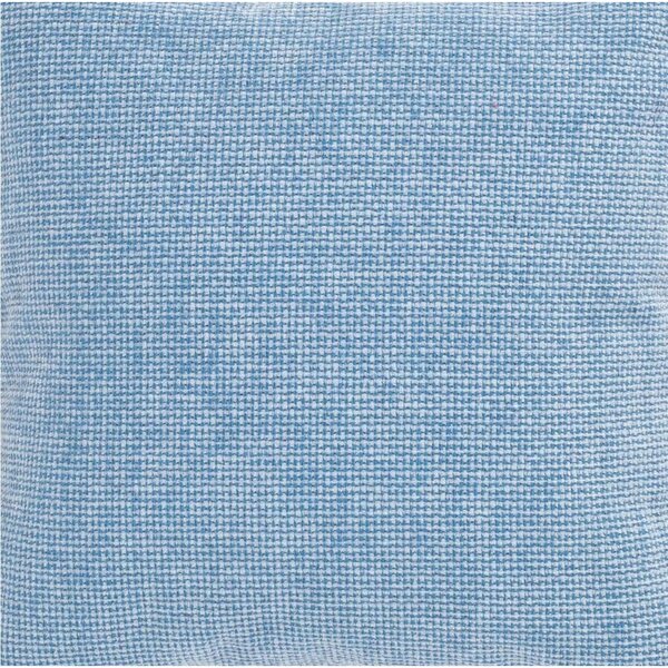 Federa cuscino Intreccio Jacquard Chenille celeste