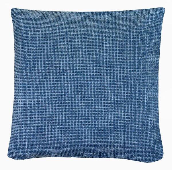 Federa cuscino Intreccio Jacquard Chenille celeste