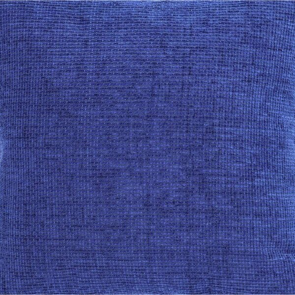 Federa cuscino Intreccio Jacquard Chenille bluette