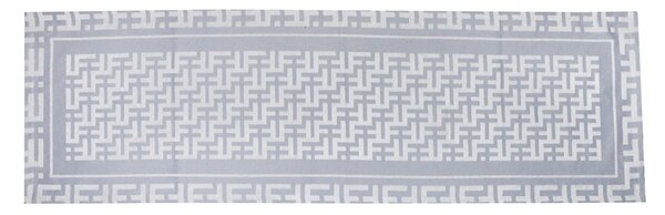 Runner Gobelin Glamour grigio Chenille IT105