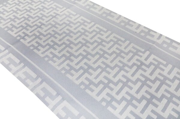 Runner Gobelin Glamour grigio Chenille IT105