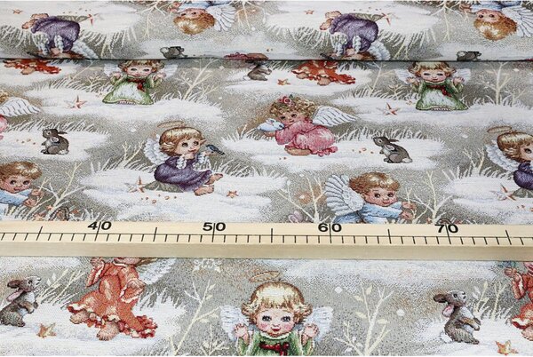 Federa cuscino natalizia gobelin Eden 1281