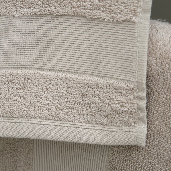 Set di asciugamani tipo terry beige in cotone 2 pz 30x30 cm Anti-Bacterial – Catherine Lansfield