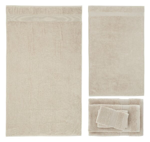 Set di asciugamani per viso e corpo tipo terry beige in cotone 6 pz Anti-Bacterial – Catherine Lansfield