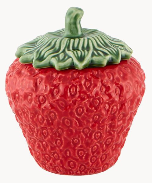 Barattolo dipinto a mano Strawberries