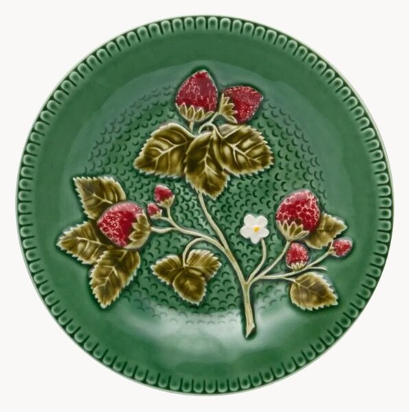 Set di 4 piatti da colazione Strawberries