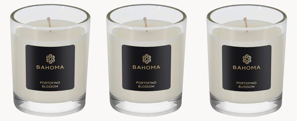Set di 3 candele da viaggio Pearl Portofino Blossom