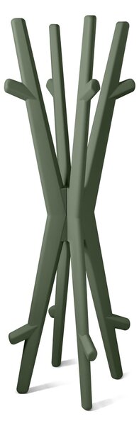 Appendiabiti in Polietilene Twins Dimensioni 59x59x h165 cm - Peso 5,21 Stile vivace e moderno colore SMERALDO