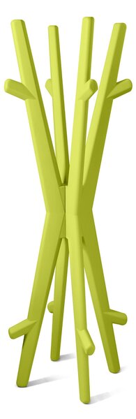 Appendiabiti in Polietilene Twins Dimensioni 59x59x h165 cm - Peso 5,21 Stile vivace e moderno colore TORMALINA