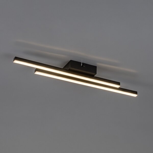 Rabalux 71490 - Plafoniera LED LIRIEN LED/12W/230V 4000K nero