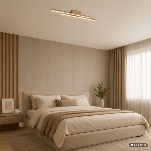 Rabalux 71494 - Plafoniera LED LIRIEN LED/12W/230V 3000K dorata