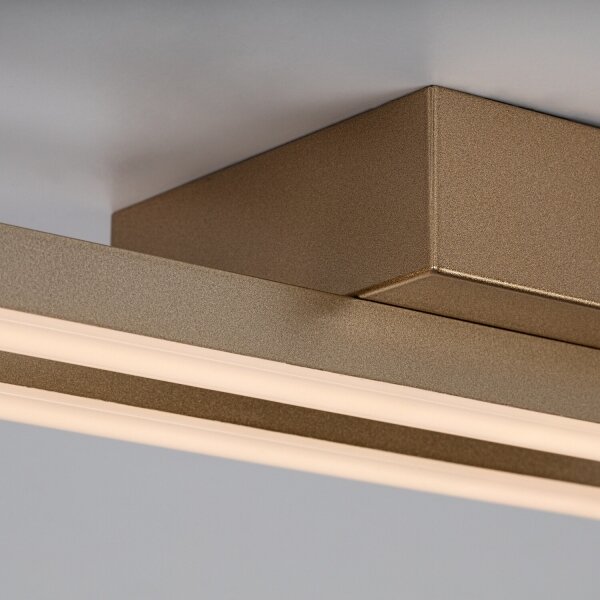 Rabalux 71494 - Plafoniera LED LIRIEN LED/12W/230V 3000K dorata