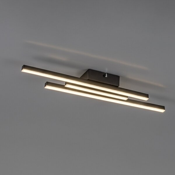 Rabalux 71491 - Plafoniera LED LIRIEN LED/18W/230V 4000K nera