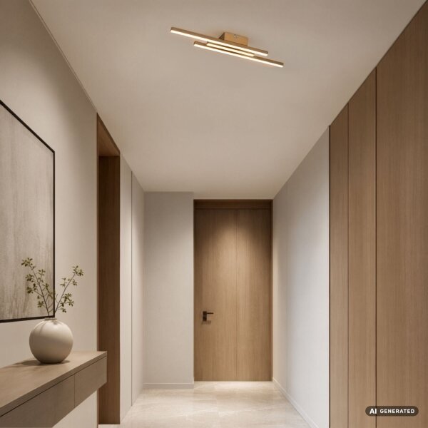 Rabalux 71495 - Plafoniera LED LIRIEN LED/18W/230V 3000K oro