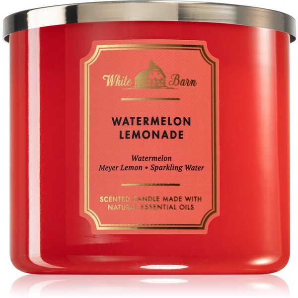Bath & Body Works Watermelon Lemonade candela profumata III 411 g