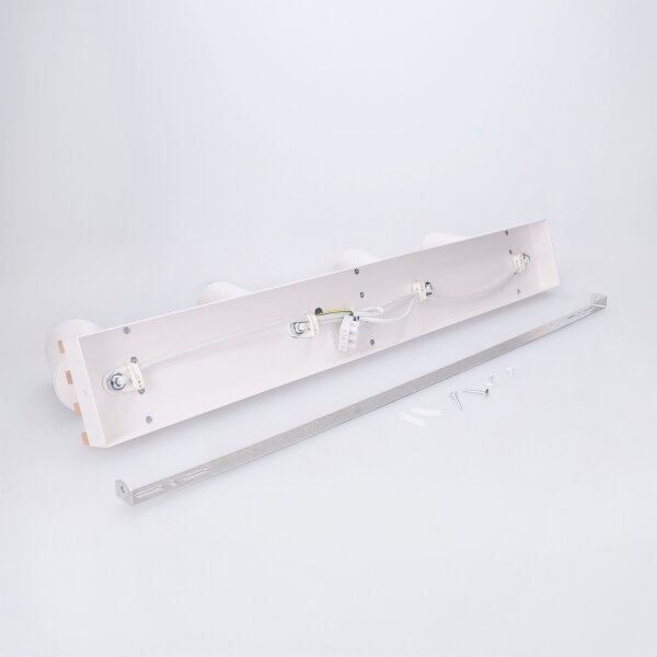 Brilagi - Faretto SELE WOOD ACOUSTIC 4xGU10/30W/230V bianco/legno