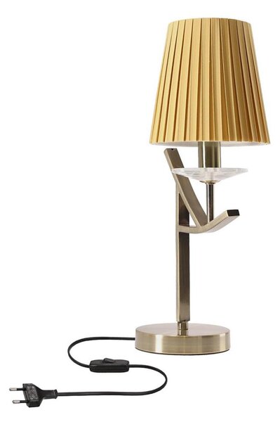 Lampada da tavolo VITORIA 1xE14/40W/230V gialla/ottone