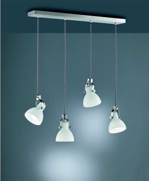 Trio - Lampadario su filo GINELLI 4xE14/28W/230V