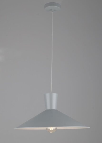 Lampadario su filo ELISTA 1xE27/60W/230V grigio