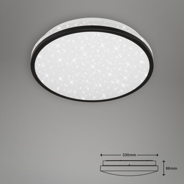 Briloner - Plafoniera LED da bagno STARRY SKY LED/12W/230V IP44