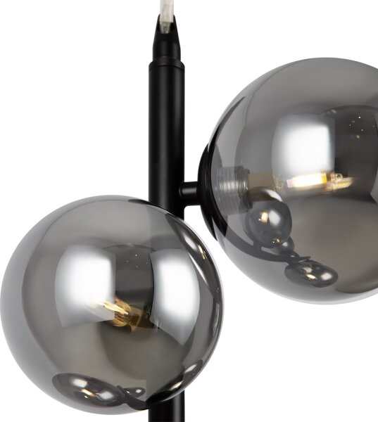 Maytoni MOD545PL-06B - Lampadario a sospensione con filo DALLAS 6xG9/28W/230V nero