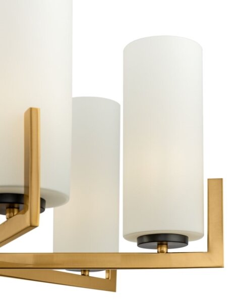 Maytoni MOD089PL-06BS - Lampadario a sospensione con supporto rigido FORTANO 6xE27/40W/230V