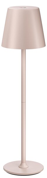 Lampada da tavolo LED UPXNBOR, senza fili, lampada da tavolo in metallo interamente realizzata, adatta per interni ed esterni
