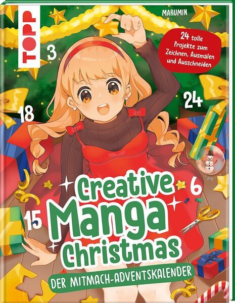 Natale manga creativo. Il calendario dell'avvento interattivo