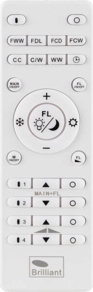 Brilliant - Plafoniera LED dimmerabile LAURICE LED/24W/230V 2700-6500K +RC