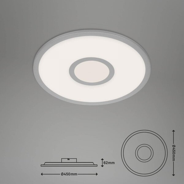 Brilo -Plafoniera LED RGB dimmerabile CENTRO LED/24W/230V Wi-Fi Tuya + +TC