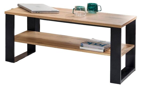 Tavolino da caffè Design DC-5, tavolo per soggiorno, 100x49x56 cm