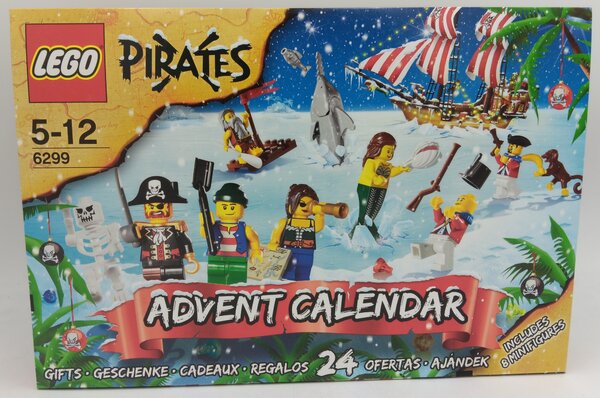 Calendario dell'Avvento Lego Pirati 6299 NUOVO/OVP