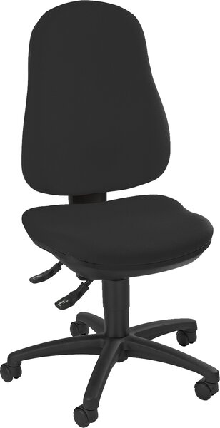 Sedia girevole da ufficio Sedia da scrivania a disco intervertebrale Sedia girevole Sedia da ufficio nera 210170